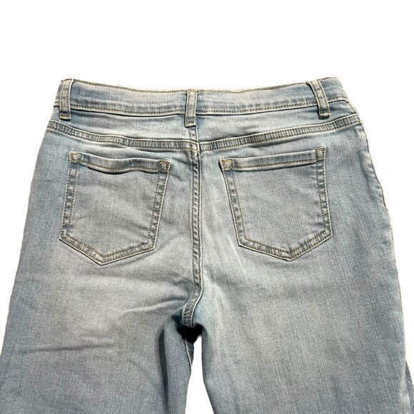 Sugar & Jade Sz 12 Distressed Light Wash Jeans - Picture 4 of 6